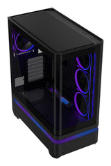 ASUS PRIME AP304 TG ARGB BLACK – set skråt fra siden