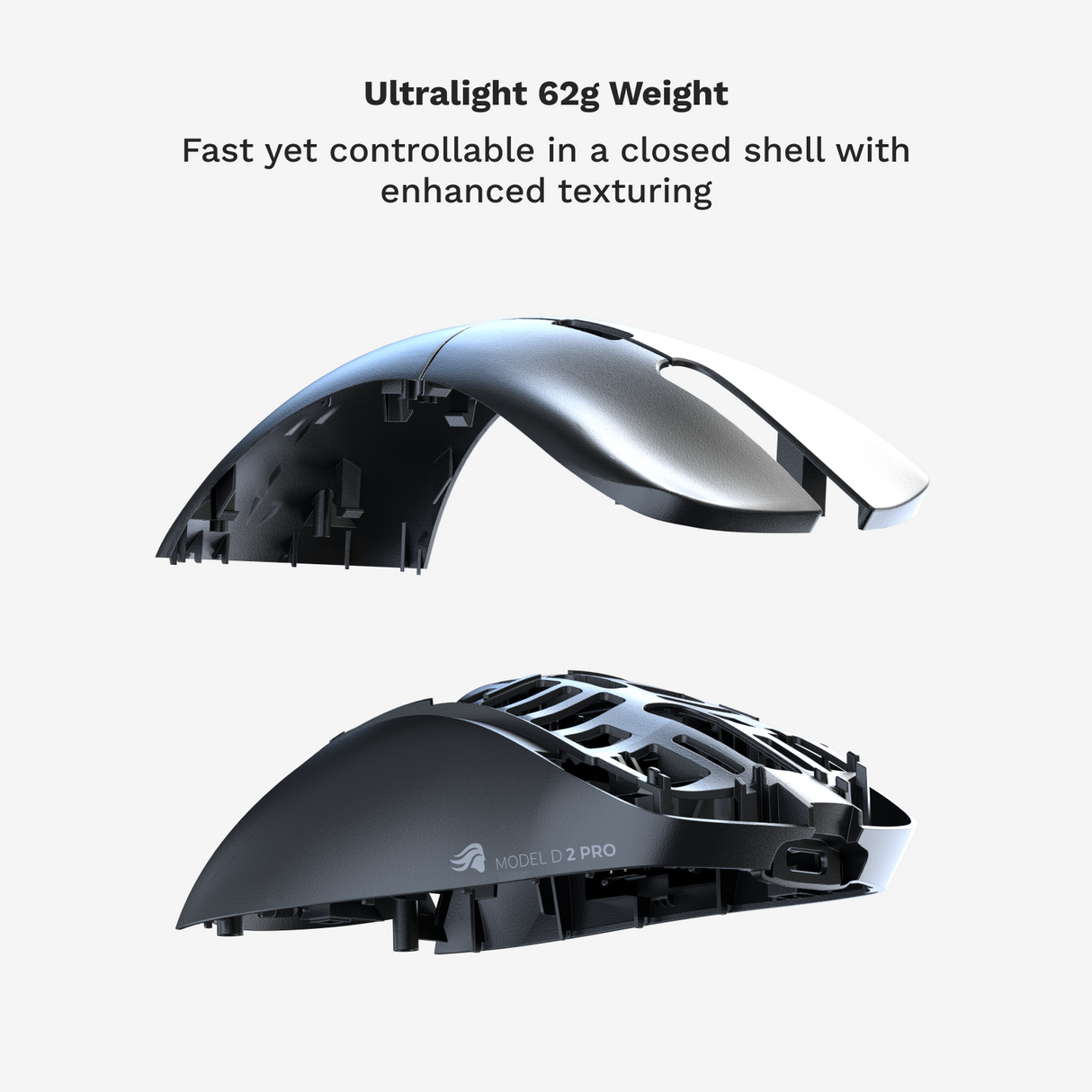Glorious Model D 2 PRO Wireless - 4K/8K Polling - Vit