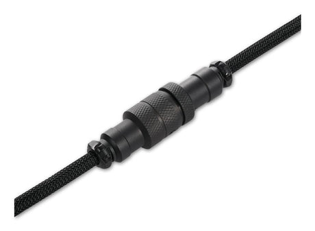 Sharkoon SKILLER SGK50 Black 1.85m USB-C to USB-A Braided Coiled Aviator Keyboard Cable Sharkoon
