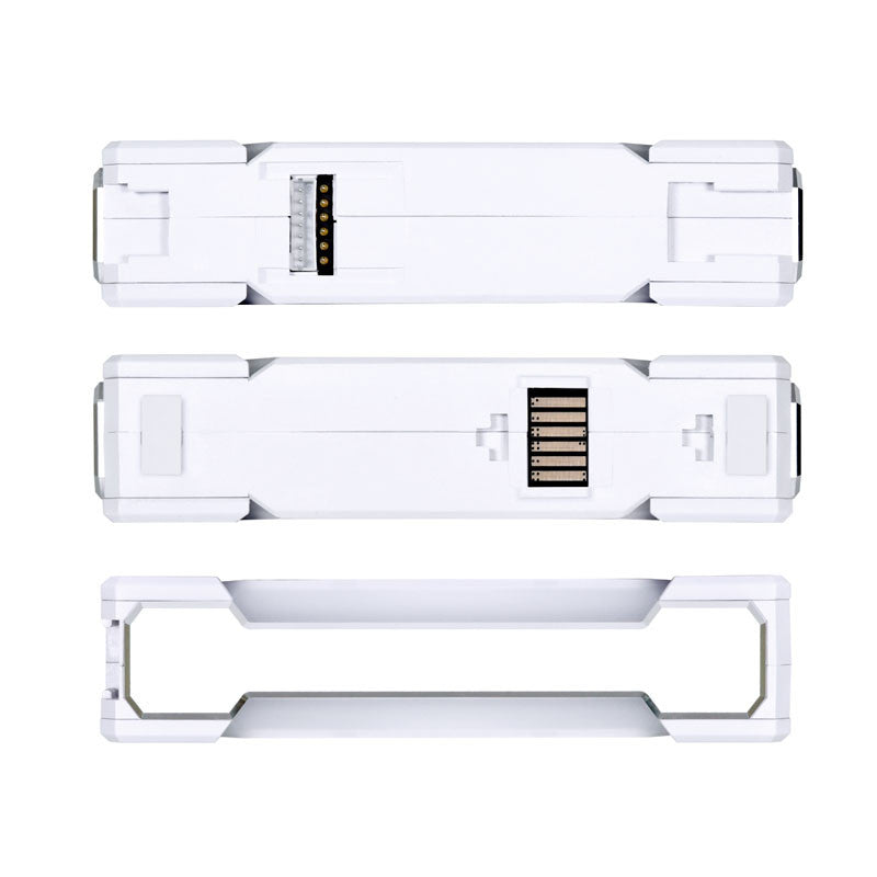 Lian Li UNI FAN SL V2 120 RGB PWM Fläkt 3-pack, vit - 120 mm, 28 mm ram
