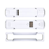 Lian Li UNI FAN SL V2 120 RGB PWM Fläkt 3-pack, vit - 120 mm, 28 mm ram