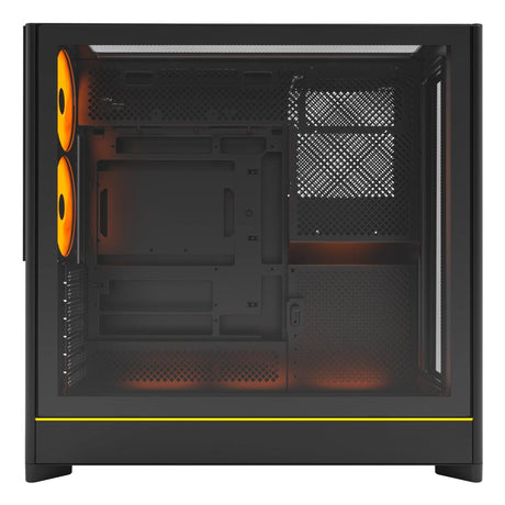 Montech HS01 PRO, ATX, Mesh front, 5 Pre-installed fans - Black Telon Technology Co Ltd (Montech)