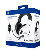 Playstation 4 HW Bigben Stereo Gaming Headset v3 (White)