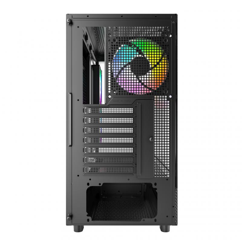 Montech XR TG Black- 3x 120 ARGB PWM-fläktar