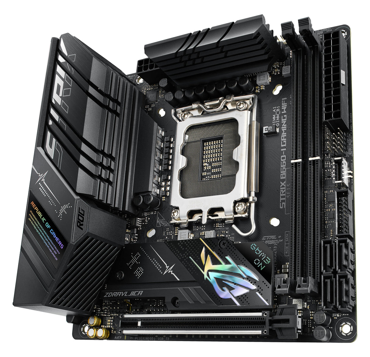 ASUS ROG STRIX B660-I GAMING WIFI Mini ITX LGA1700 Intel B660