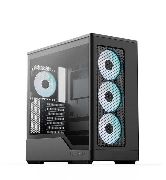 Aerocool D520A,  Mid-Tower Case, Black
