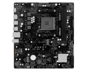 ASRock B550M-P bundkort - AM4, DDR4 - produktbillede