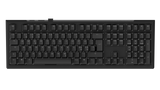 Ducky One X - Svart Nordisk - Fullstorlek 100% - Ducky Induktiv Strömbrytare (analog) Tri-Mode (Trådlös, Bluetooth, Sladd)