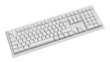 Ducky One X - White Nordic - Fullsize 100% - Ducky Inductive Switch (analog) Tri-Mode (Trådløs, BT, Cord)