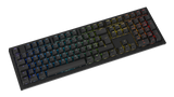 Ducky One X - Svart Nordisk - Fullstorlek 100% - Ducky Induktiv Strömbrytare (analog) Tri-Mode (Trådlös, Bluetooth, Sladd)