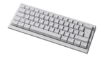 Ducky One X - White Nordic - Mini 60% - Ducky Inductive Switch (analog) Tri-Mode (Trådløs, BT, Cord)