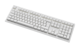Ducky One X - White Nordic - Fullsize 100% - Ducky Inductive Switch (analog) Tri-Mode (Trådløs, BT, Cord)