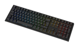 Ducky One X - Svart Nordisk - Fullstorlek 100% - Ducky Induktiv Strömbrytare (analog) Tri-Mode (Trådlös, Bluetooth, Sladd)