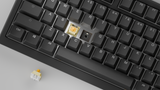 Ducky One X - Svart Nordisk - Fullstorlek 100% - Ducky Induktiv Strömbrytare (analog) Tri-Mode (Trådlös, Bluetooth, Sladd)