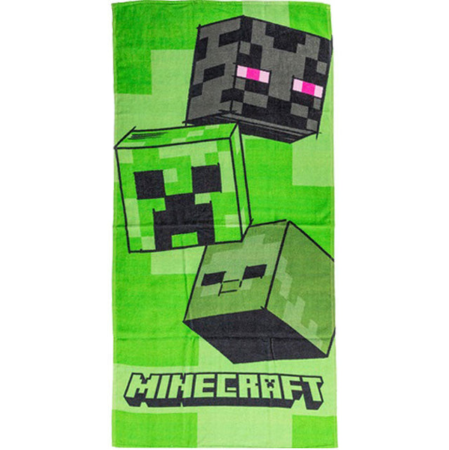 Minecraft Mobs bath towel, beach towel 70x140cm Minecraft