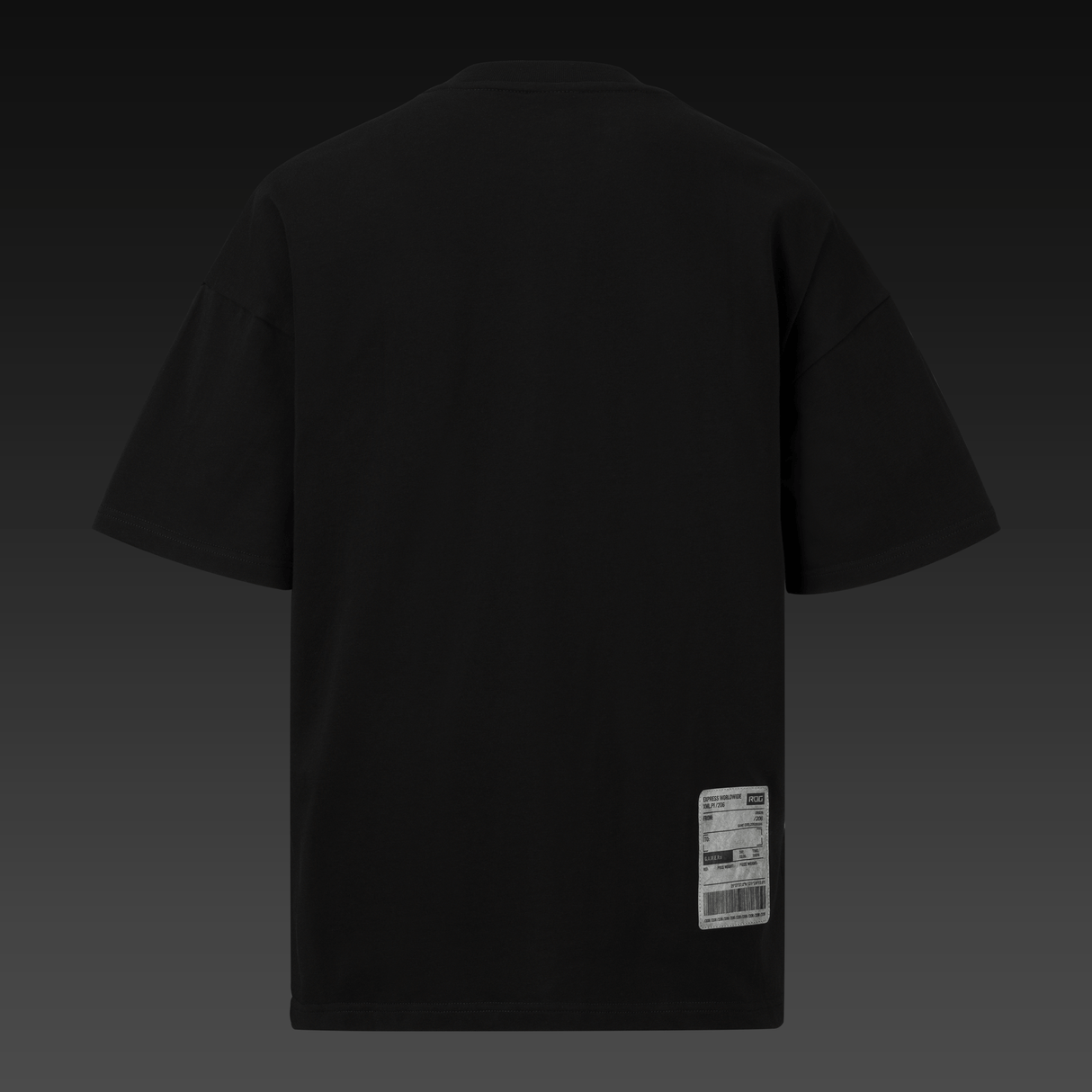 ASUS ROG COSMIC WAVE T-shirt - Nedsänkt passform - Svart