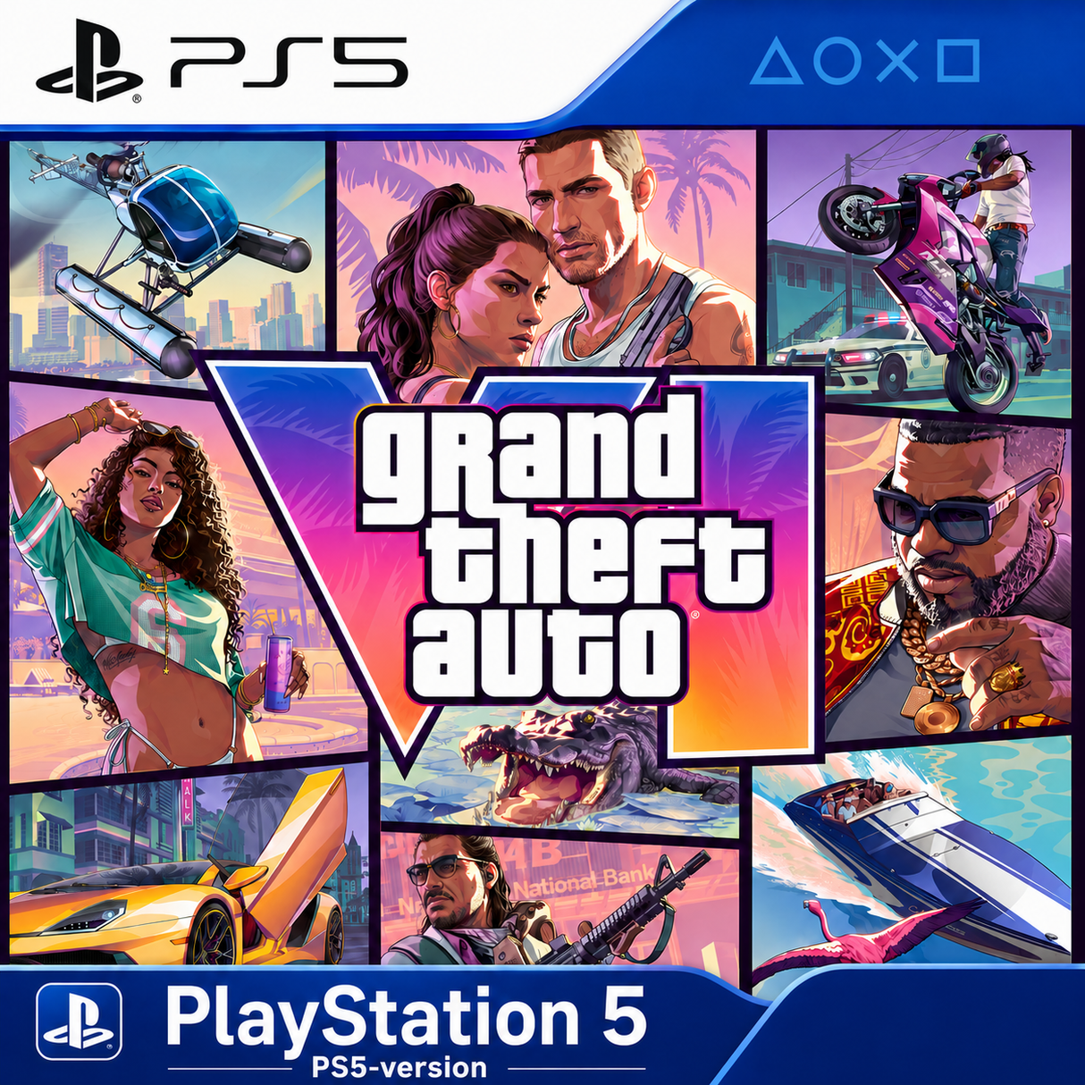 GTA 6 - Grand Theft Auto VI til PlayStation 5