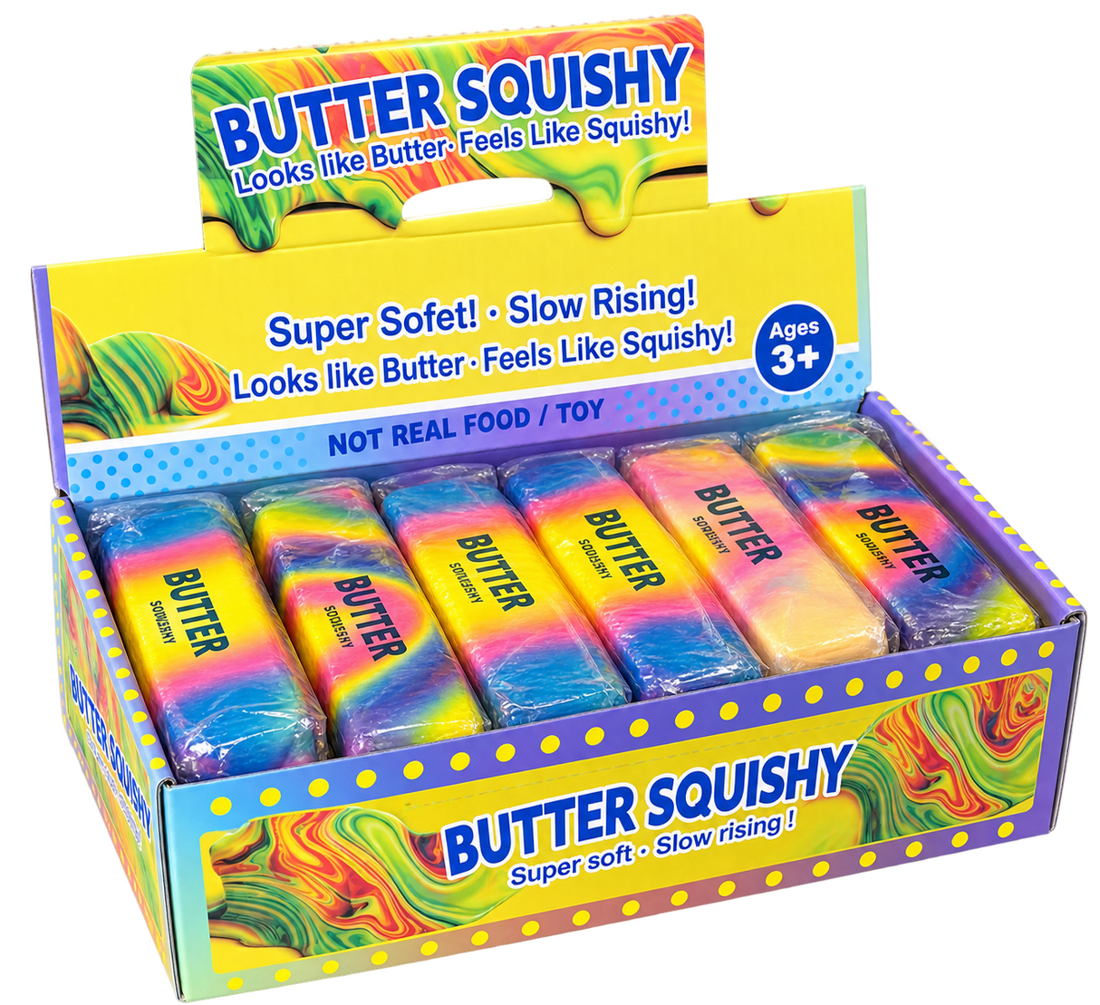Regnbue butter squishy