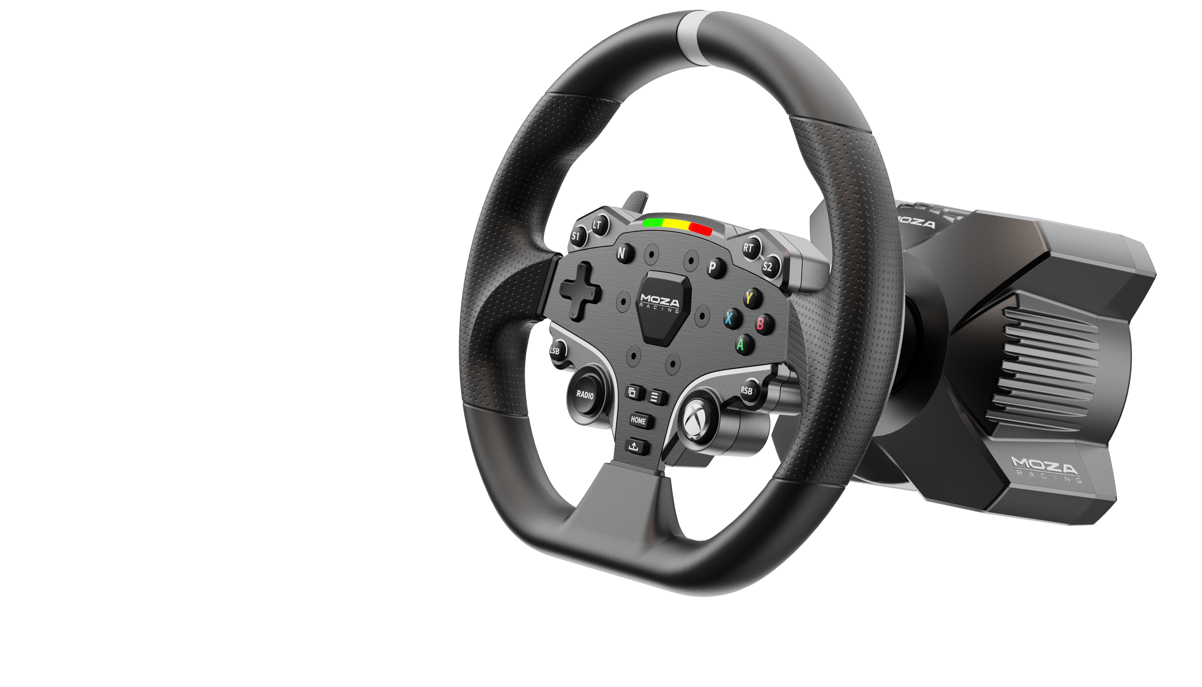Moza R3 Racing Simulator (R3-bas, ES-ratt, SR-P Lite två pedaler, bordsklämma)