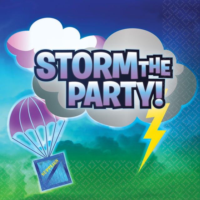Battle Royal Storm Servietter - 16 pcs - 33x33 cm Battle Royal