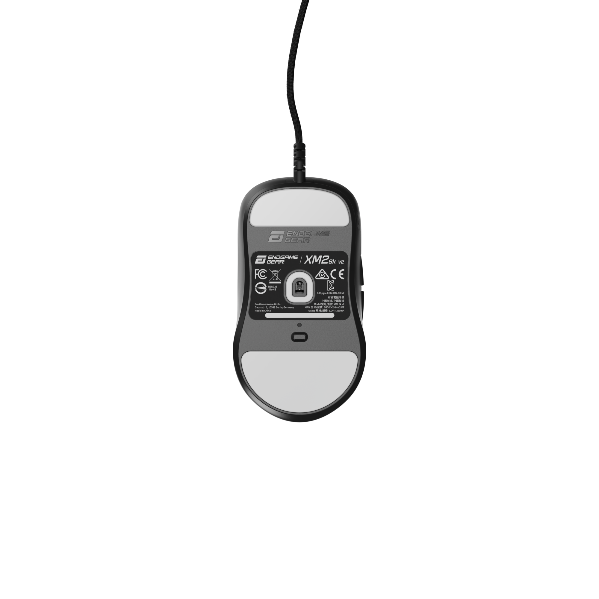 Endgame Gear XM2w 8K V2 - Trådbunden spelmus (svart)