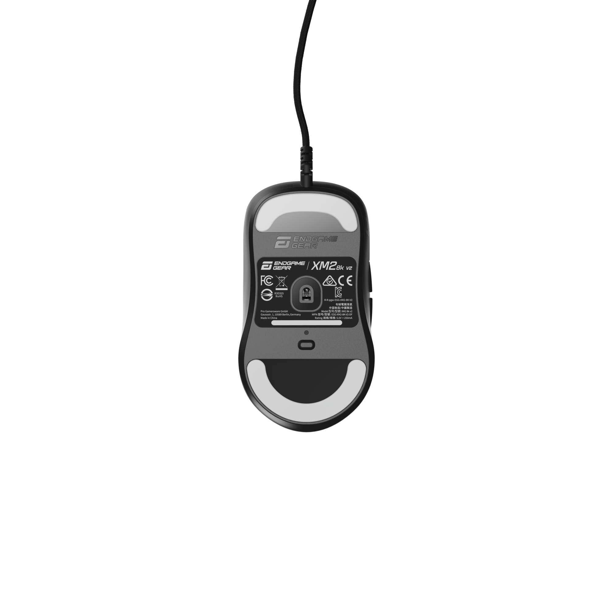 Endgame Gear XM2w 8K V2 - Trådbunden spelmus (svart)