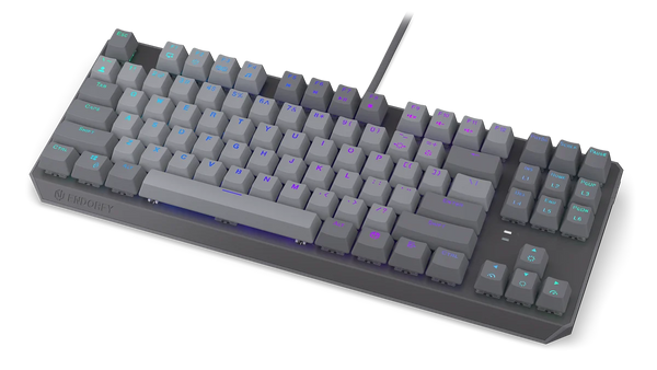 ENDORFY Thock V2 TKL Mekanisk Gaming Tastatur - Grå
