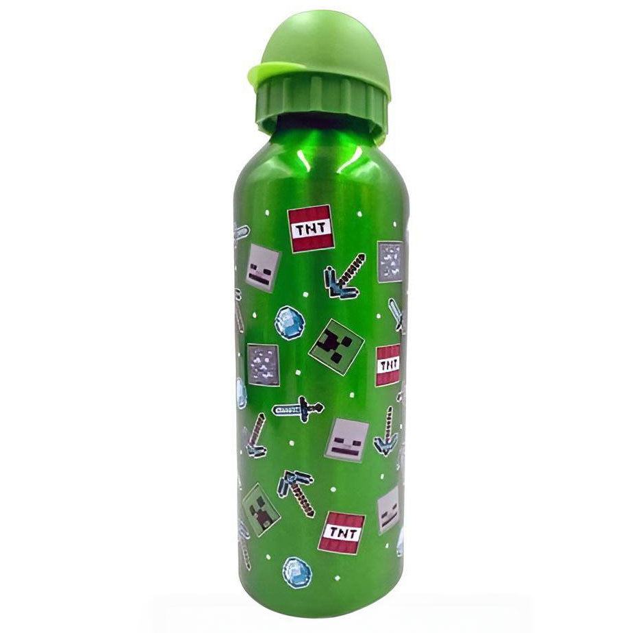 Minecraft Aluminiums Flaske - Ikoner - 500 ml Minecraft
