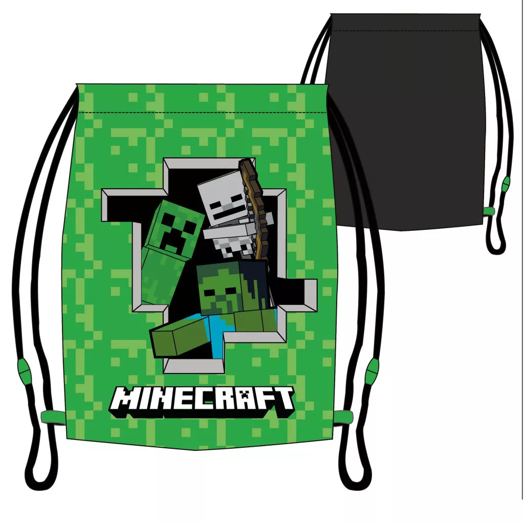 Minecraft Creeper gymväska 37 cm 