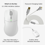 Glorious Model O 2 PRO Wireless - 4K/8K Polling - White Glorious
