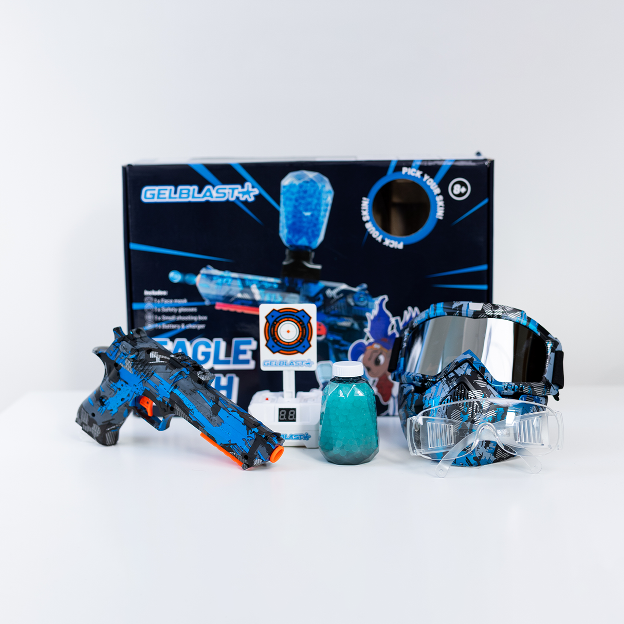 GelBlast Eagle Rush – Silver Military