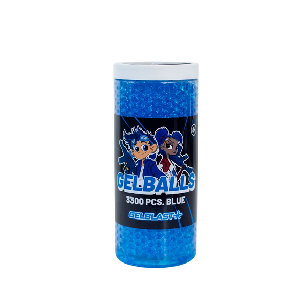 GelBlast GelBalls Blue – 3.300 stk. klar til brug