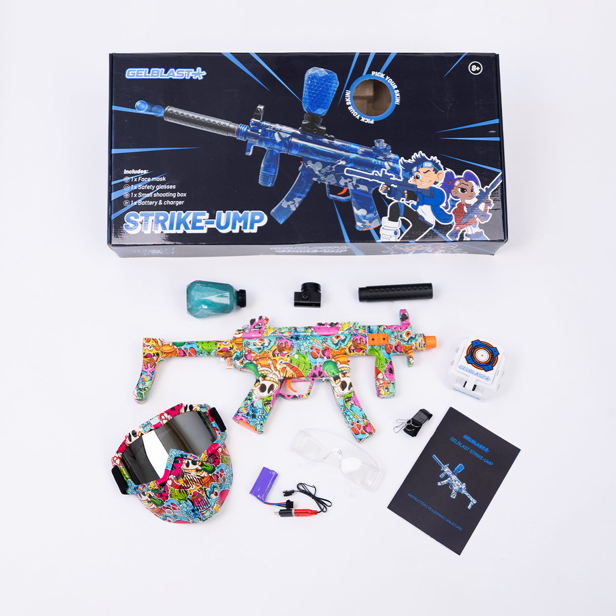 GelBlast Strike-UMP – Demon Poison Geekd