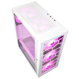 Kolink Observatory HF Glass ARGB Midi-Tower-chassi - Vit