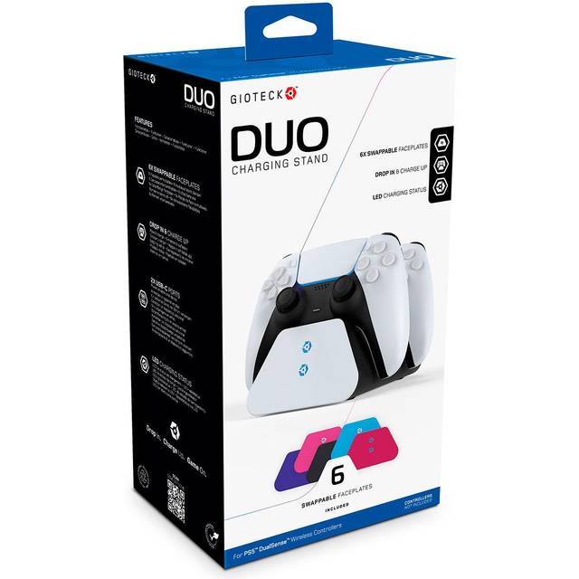 GIOTECK Duo Laddare Playstation 5