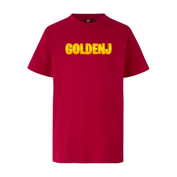 GoldenJ Tee - Rød