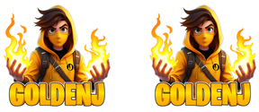 KOP TRYK - GoldenJ Flamme Geekd
