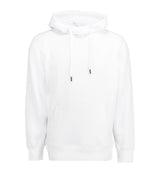 Enfärgad Hoodie - Vit