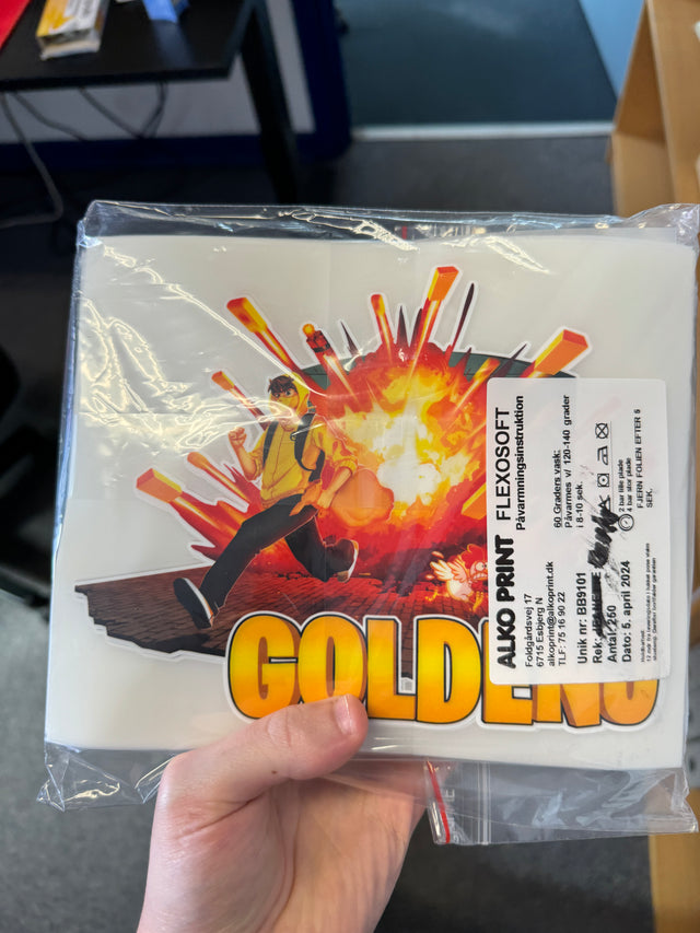 NORDIC PLAIN GoldenJ Design Transfer - Lille - DTF