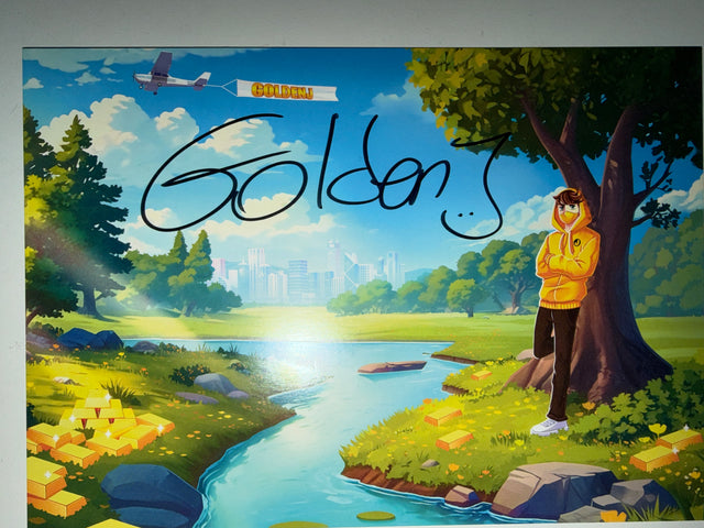 GoldenJ Autografkort
