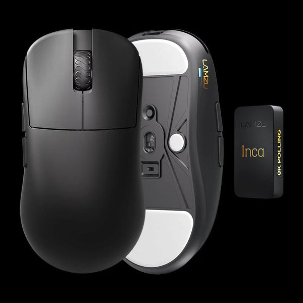 Lamzu Inca - 8K Dongle, Omron Optical - Black
