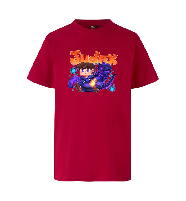 Judex Ender-Dino Tee - Rød
