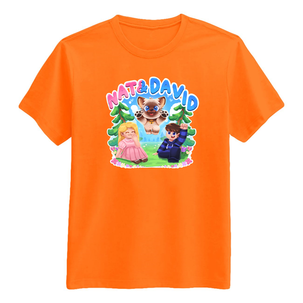 Nat&David Olaf T-shirt - Orange