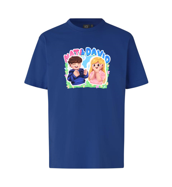 Nat&David T-shirt - Blå