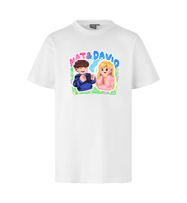 Nat&David T-shirt - Vit