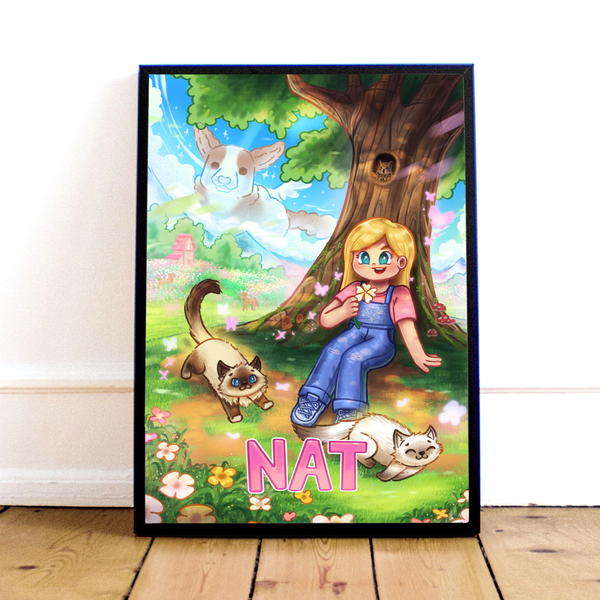 Nat Kæledyr Plakat