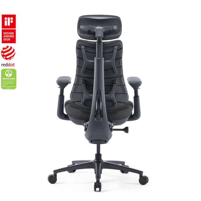 LiberNovo Omni Ergonomic stol- 48cm Grå