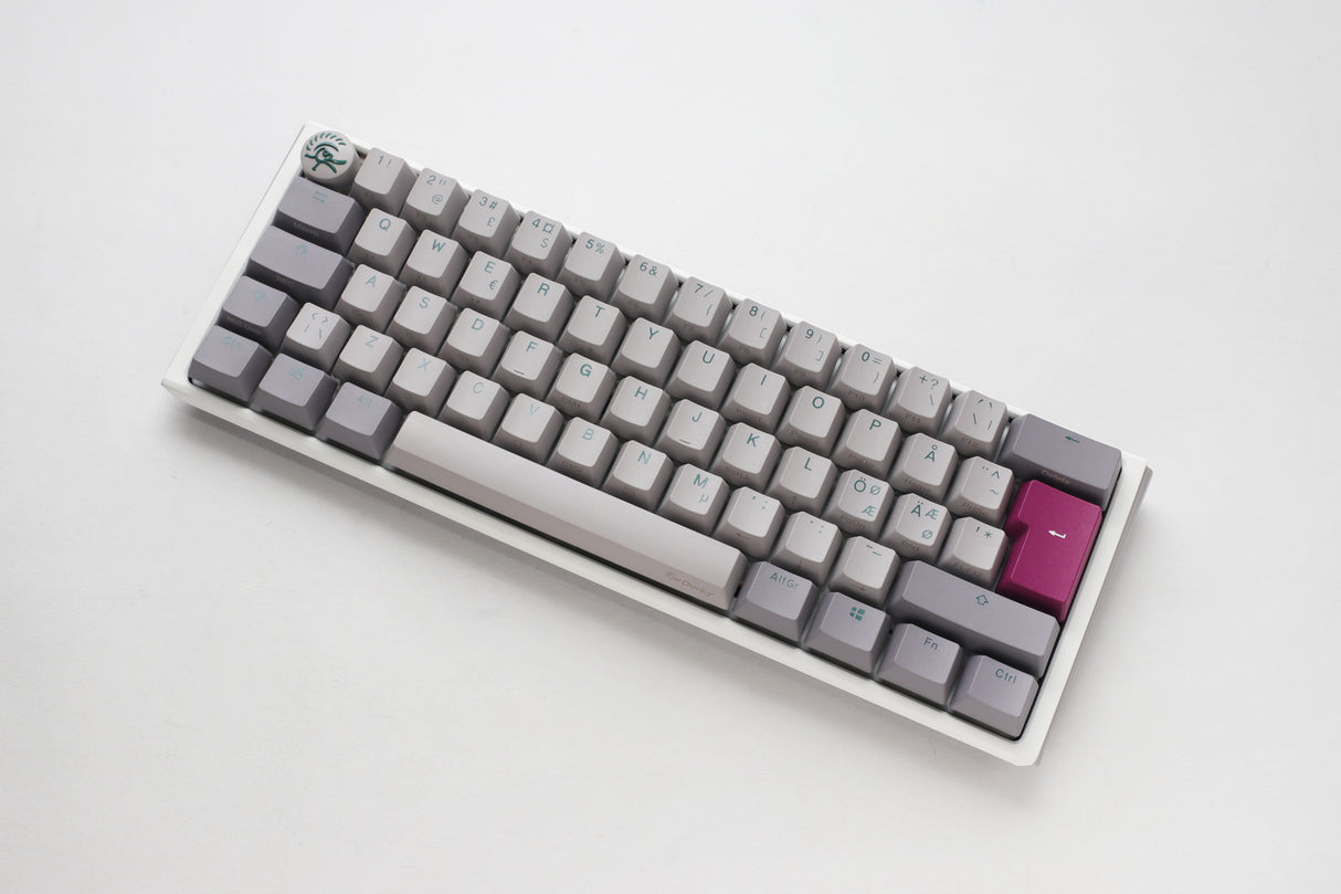 Ducky One 3 - Mist Nordic - Mini 60% - Körsbärsblå - RGB
