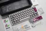 Ducky One 3 - Mist Nordic - Mini 60% - Körsbärsblå - RGB