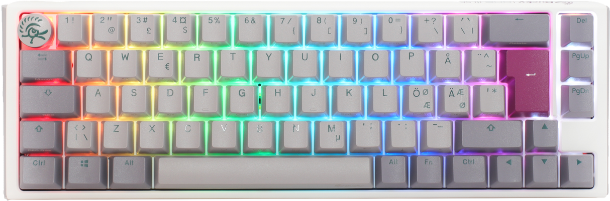 Ducky One 3 - Mist Nordic - SF 65% - Cherry Silent Red- RGB